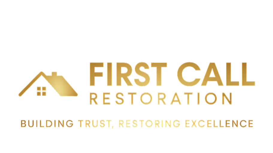 First Call Restoration, Inc. Company Logo with Slogan